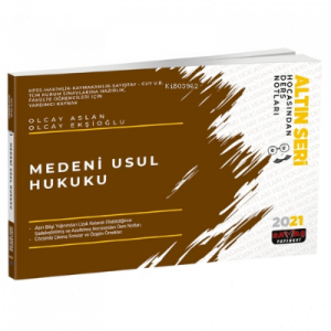 Medeni Usul Hukuku Hocasından Ders Notları 2021