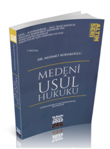 Medeni Usul Hukuku Konu Anlatımlı