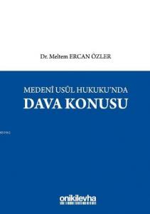 Medeni Usul Hukukunda Dava Konusu
