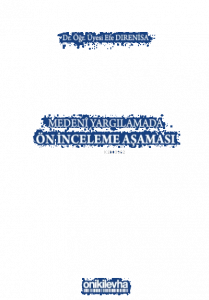 Medeni Yargılamada Ön İnceleme Aşaması