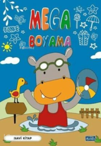 Mega Boyama-Mavi Kitap