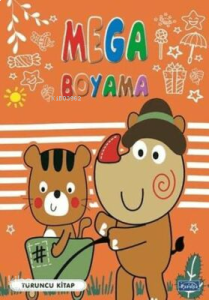 Mega Boyama-Turuncu Kitap