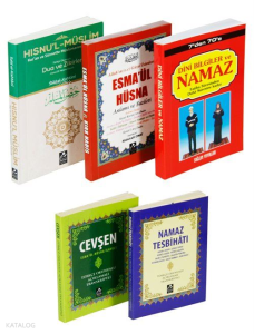 Mercan Dua ve Namaz Hocası Seti (Cep Boy 5 Kitap Set)