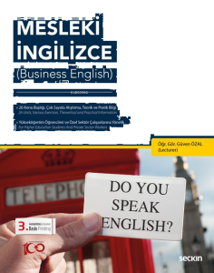 Mesleki İngilizce;Business English