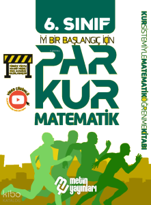 Metin Yayınları 6. Sınıf Parkur Matematik Soru Bankası Çözümlü