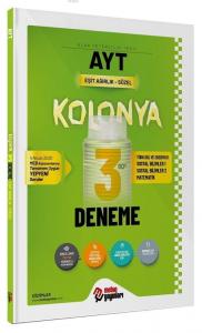 Metin Yayınları AYT Eşit Ağırlık Kolonya 3 Deneme 2020 Özel Metin