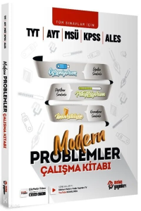 Metin Yayınları YKS TYT AYT MSÜ KPSS ALES Modern Problemler Çalışma Kitabı