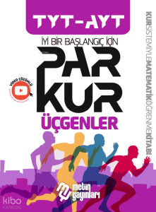 Metin Yayınları YKS TYT AYT Parkur Üçgenler Öğrenme Kitabı Çözümlü