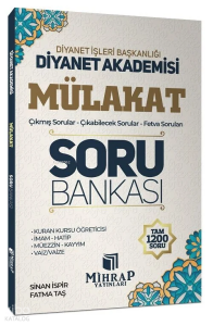 Mihrap Diyanet Akademisi Mülakat Soru Bankası