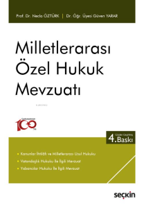 Milletlerarası Özel Hukuk Mevzuatı