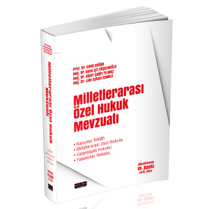 Milletlerarası Özel Hukuk Mevzuatı