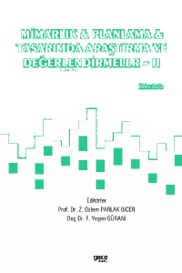 Mimarlık & Planlama & Tasarımda Araştırma ve Değerlendirmeler - 2