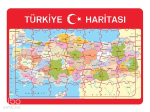 Minik Damla Yapboz (Türkiye Haritası)