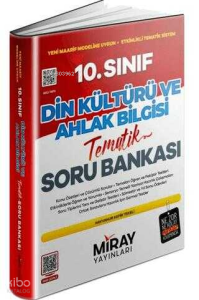 Miray 10. Sınıf Din Kültürü ve Ahlak Bilgisi Konu Özetli Tematik Soru Bankası