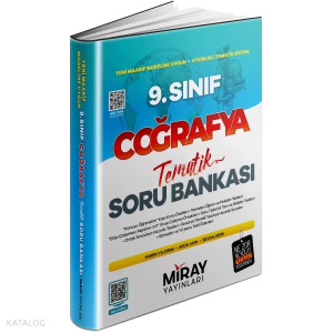 Miray 9. Sınıf Coğrafya Tematik Konu Özetli Soru Bankası