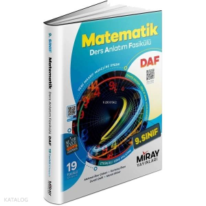 Miray 9. Sınıf Matematik Ders Anlatım Fasikülleri