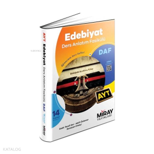 Miray AYT Edebiyat Ders Anlatım Fasikülleri