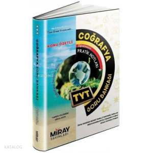 Miray TYT Coğrafya Konu Özetli Soru Bankası