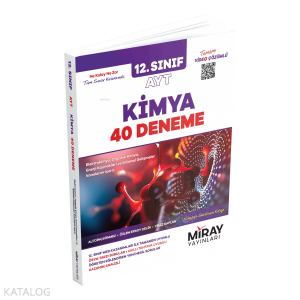 Miray Yayınları 12. Sınıf AYT Kimya 40 Deneme