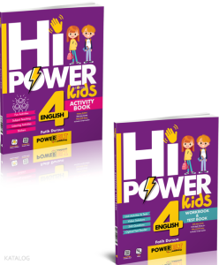 Model Eğitim Yayınları  4.Sınıf Hi! Power İngilizce Seti (2 Kitap)