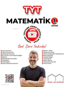 Moz Akademi TYT Matematik 1. Kitap Tamamı Çözümlü Soru Bankası