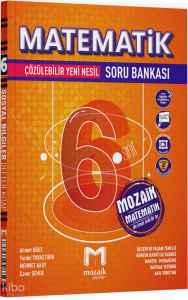 Mozaik Yayınları 6. Sınıf Matematik Soru Bankası