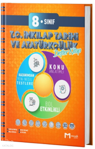 Mozaik Yayınları 8. Sınıf T.C. İnkılap Tarihi ve Atatürkçülük Defter Kitap