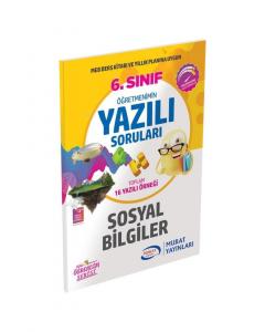 Murat Yayınları 6. Sınıf Sosyal Bilgiler Öğretmenimin Yazılı Soruları Murat