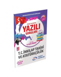 Murat Yayınları 8. Sınıf LGS T.C. İnkılap Tarihi ve Atatürkçülük Öğretmenimin Yazılı Soruları Murat