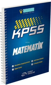 Murat Yayınları KPSS Matematik Defteri