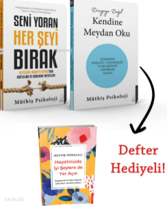 Müthiş Psikoloji Seti 2 (2 Kitap - Defter Hediyeli)