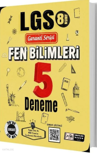 Mutlak Değer 8. Sınıf LGS Fen Bilimleri 5 Deneme Çözümlü Garanti Serisi