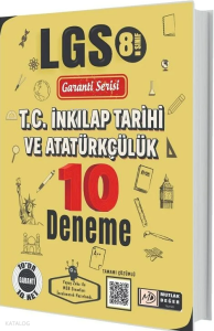 Mutlak Değer 8. Sınıf LGS TC İnkılap Tarihi ve Atatürkçülük 10 Deneme Çözümlü Garanti Serisi