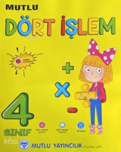 Mutlu Yayıncılık 4. Sınıf Mutlu Dört İşlem