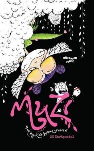 Muzi: Kartpostal Boyama Kitabı (20 Kartpostal); Uçuk Kaçık Bir Boyama Serüveni