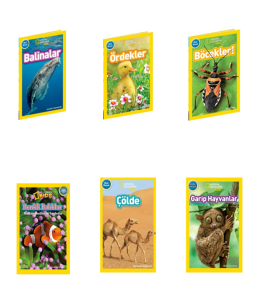 National Geographic Kids Okul Öncesi Serisi 6 Kitap