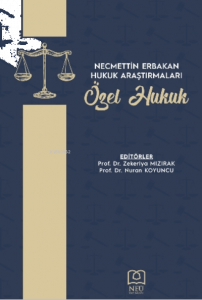 Necmettin Erbakan Hukuk Araştırmaları Özel Hukuk