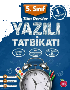Newton Yayınları 5.Sınıf Yazılı Tatbikatı 1.Dönem Tüm Dersler