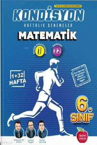 Newton Yayınları 6. Sınıf Kondisyon Haftalık Kazanım Denemeleri 33 Hafta --Matematik