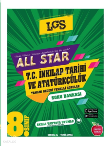Newton Yayınları 8. Sınıf LGS T.C. İnkılap Tarihi ve Atatürkçülük All Star Soru Bankası