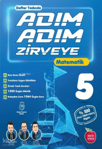 Newton Yayınları Adım Adım Zirveye 5. Sınıf Matematik (Defter Tadında, Video Çözümlü)