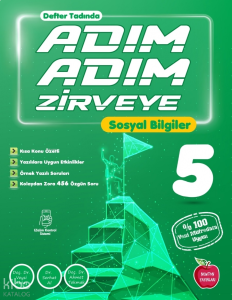 Newton Yayınları Adım Adım Zirveye 5. Sınıf Sosyal Bilgiler (Defter Tadında, Video Çözümlü)
