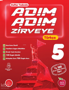 Newton Yayınları Adım Adım Zirveye 5. Sınıf Türkçe (Defter Tadında, Video Çözümlü)