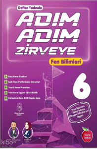 Newton Yayınları Adım Adım Zirveye 6. Sınıf Fen Bilimleri (Defter Tadında, Video Çözümlü)