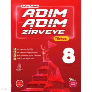 Newton Yayınları Adım Adım Zirveye 8. Sınıf Türkçe (Defter Tadında, Video Çözümlü)