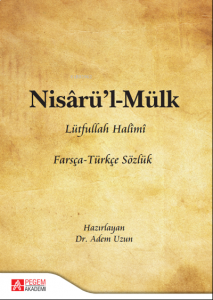 Nisârü’l-Mülk Farsça - Türkçe Sözlük