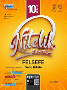 Nitelik 10. Sınıf Felsefe Soru Kitabı Beceri Temelli *Yeni*