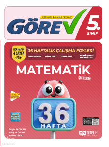 Nitelik 5. Sınıf Görev Matematik (36 Hafta) Çalışma Föyleri