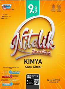 Nitelik Yayınları 9. Sınıf Kimya Beceri Temelli Soru Kitabı