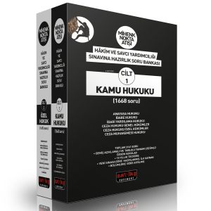 Nokta Atışı Hakim ve Savcı Yardımcılığı Sınavına Hazırlık Kamu Hukuku ve Özel Hukuk Soru Bankası